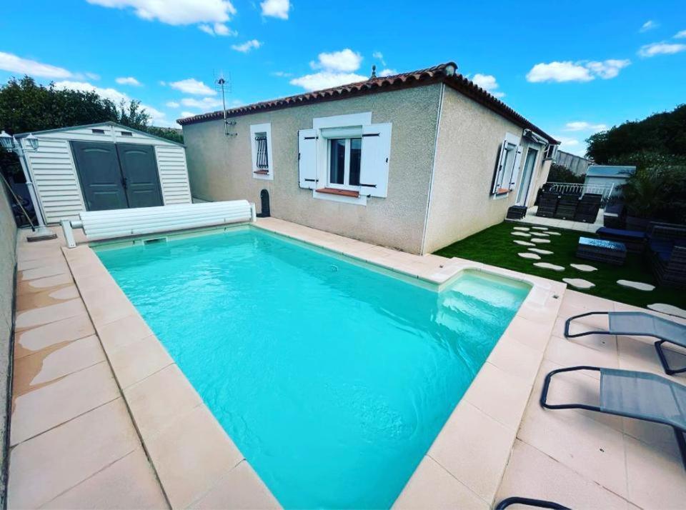 La Villa De L'Olivier Piscine Privee Et Parking Carcassonne Exterior foto